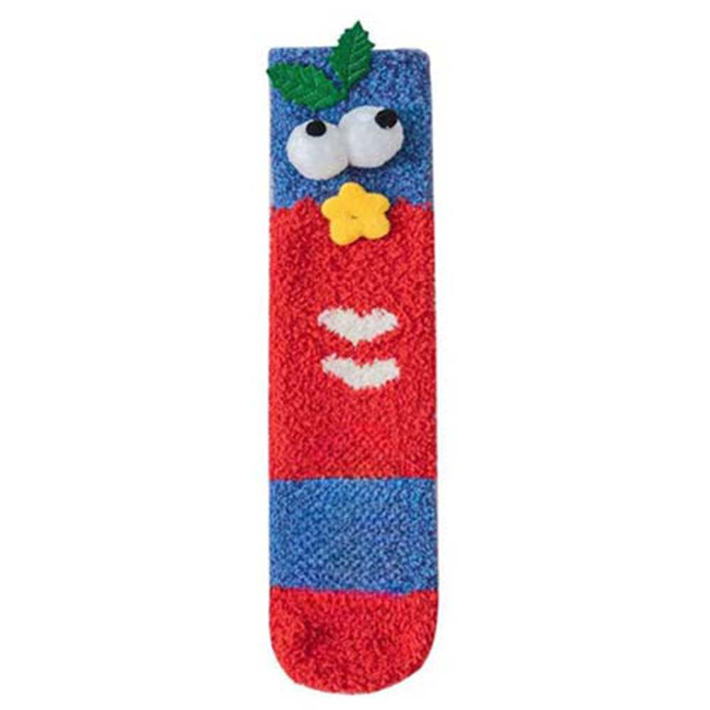 Christmas Socks Women's Plush Coral Fleece Winter Home Floor Socks Christmas Gifts - MadeMineAU