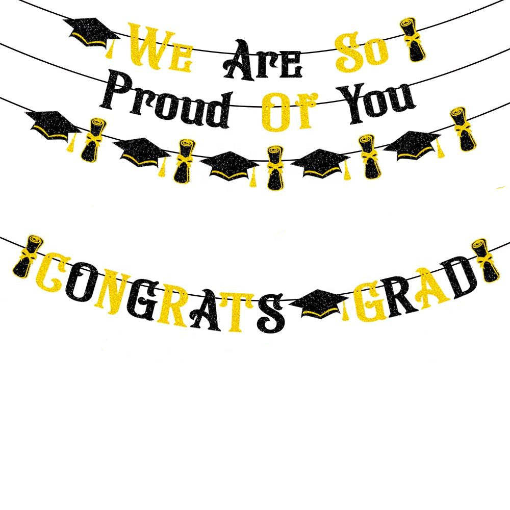 Graduation Hanging Banner Decorations Party Supplies Gift for Graduation Party - MadeMineAU