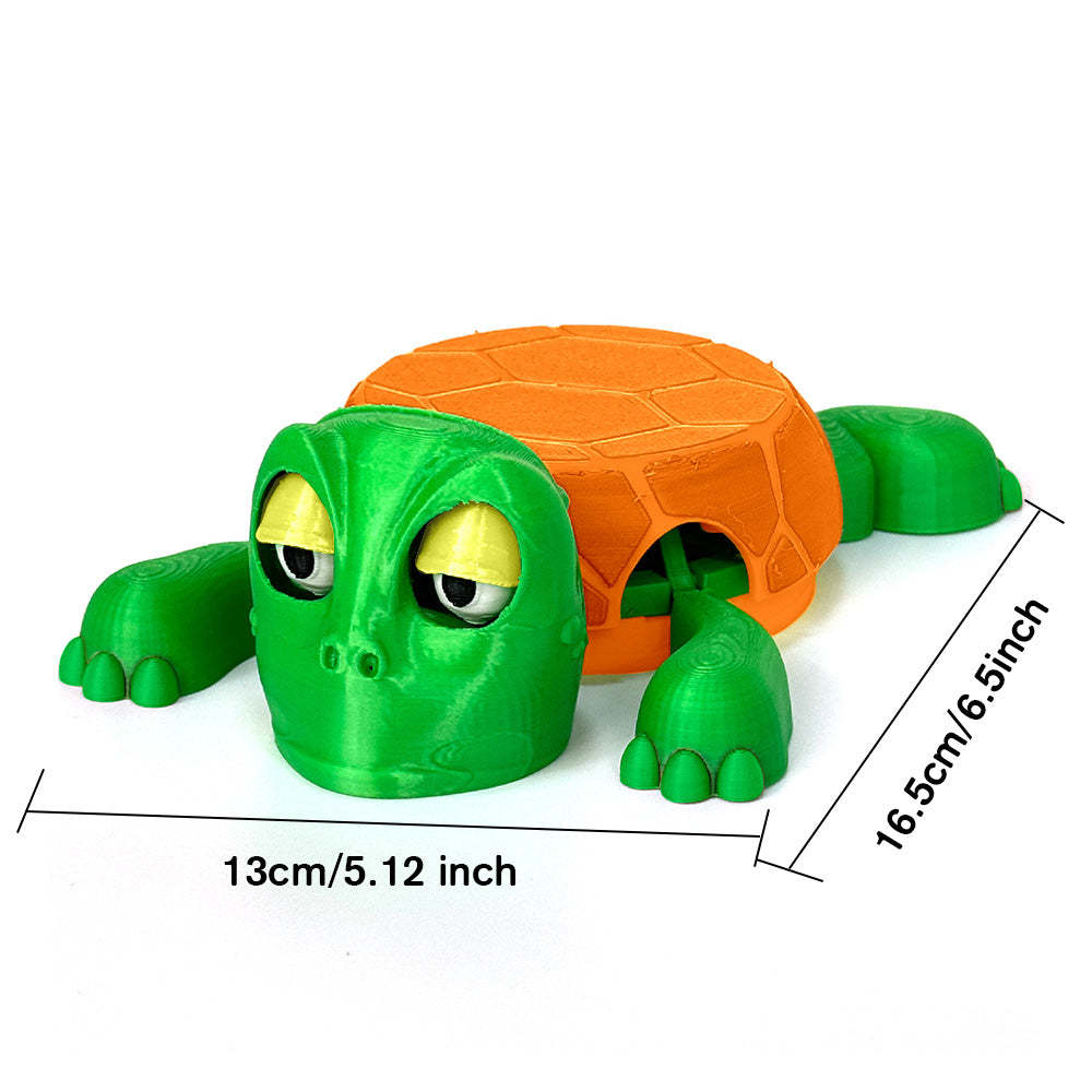 3D Printed Funny Turtle Coaster Creative Open Eyed Turtle Cup Holder Gift for Turtle Lover - MademineAU