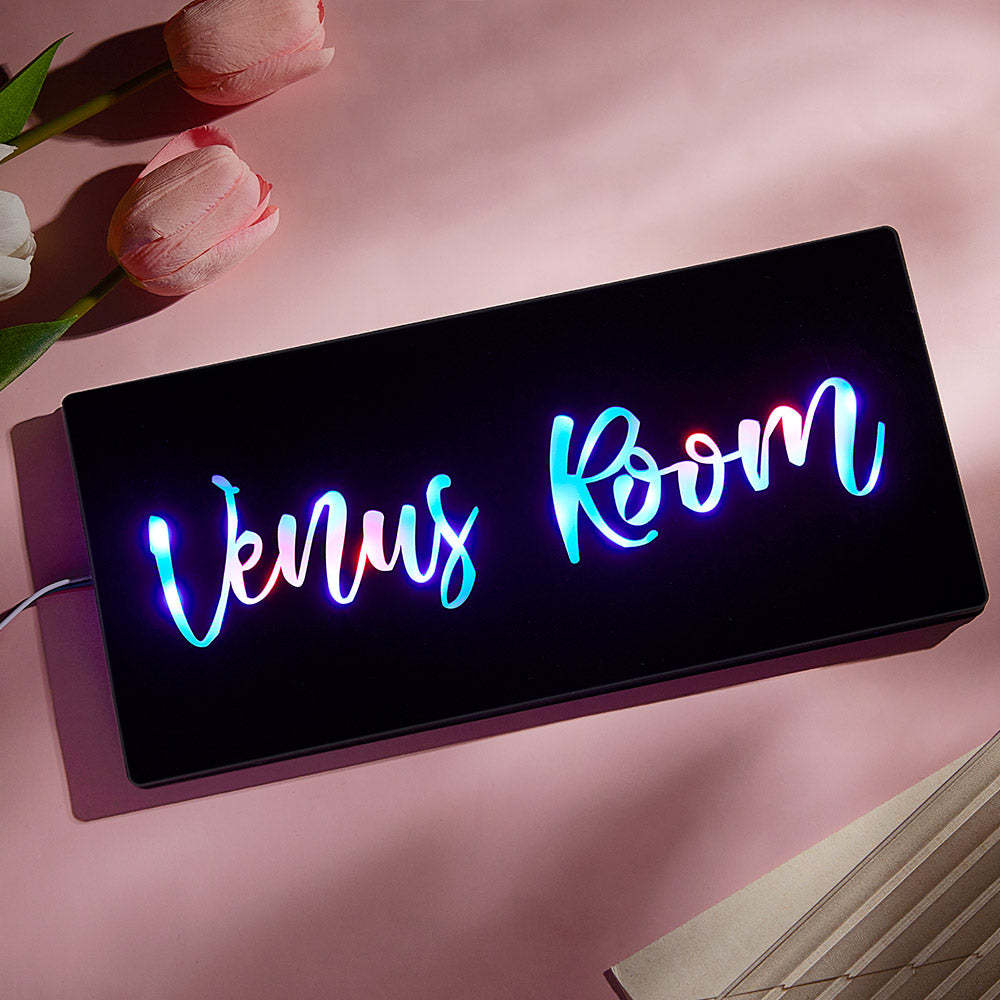 Custom Name Colorful Night Light Personalized LED Neon Decorative Wall Lamp - MadeMineAU