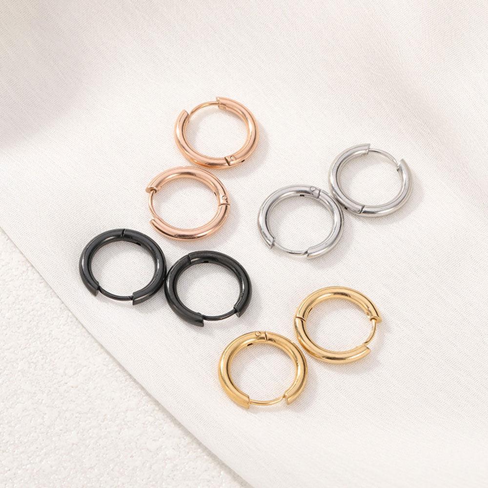 Exquisite Earrings Rose Gold Plated Alloy - MadeMineAU