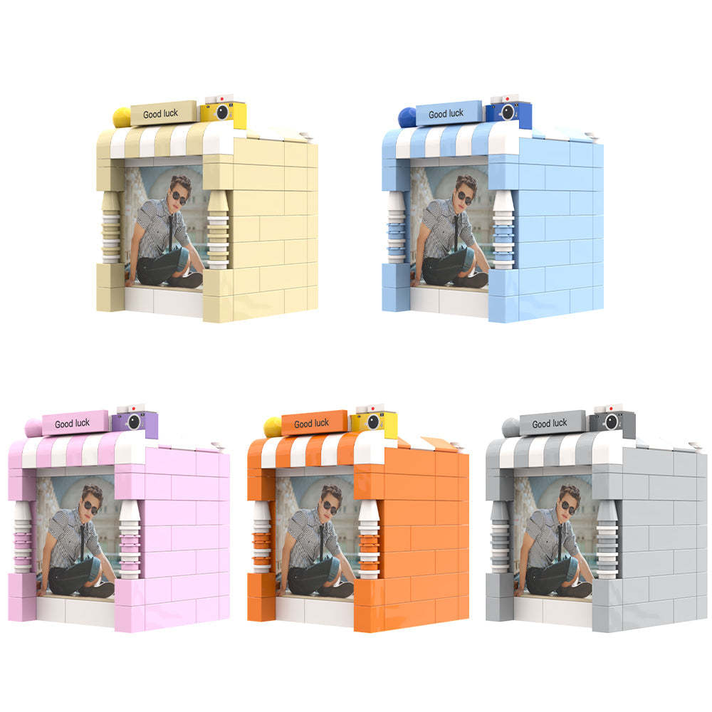 Custom Brick Figures  Pen Holder Personalized Brick Figures and Pen Holder Custom Photo & Name Pen Holder - MadeMineAU
