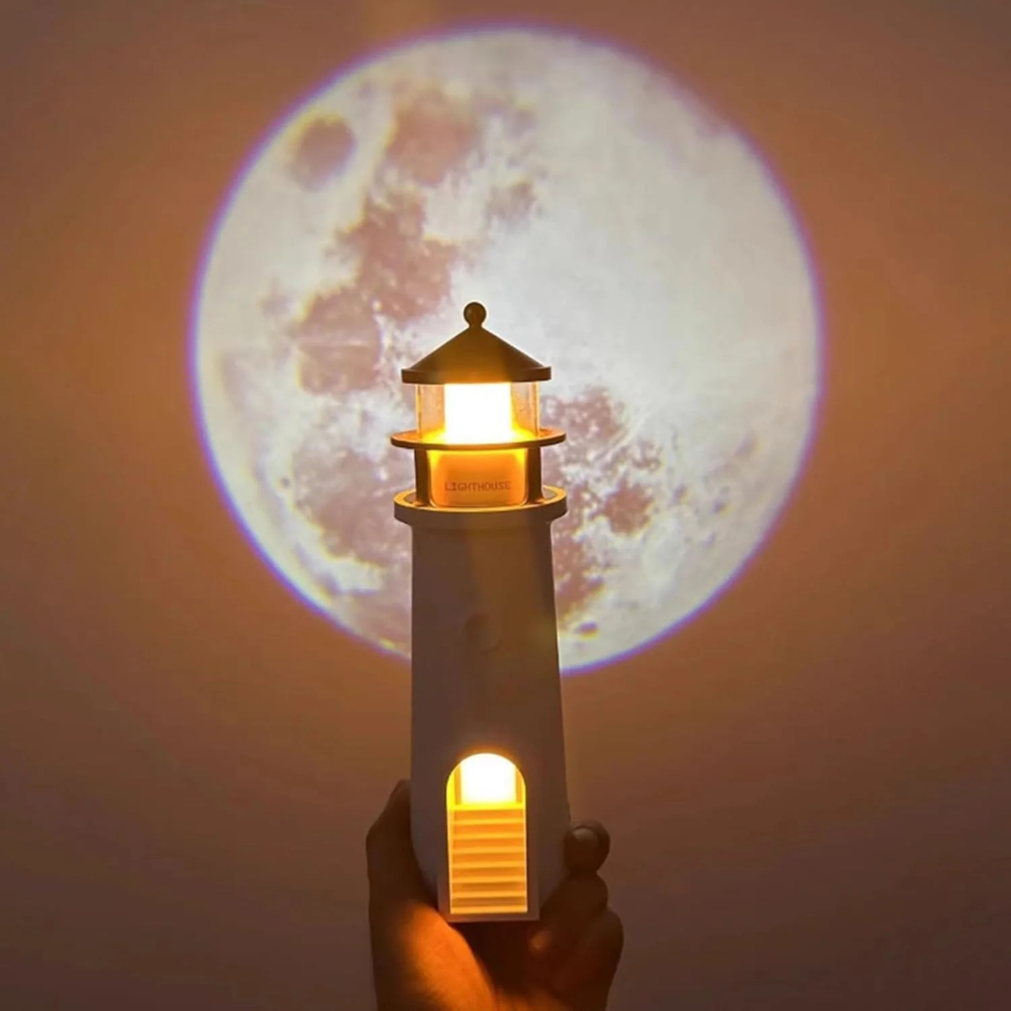 Lighthouse Luna Lamp