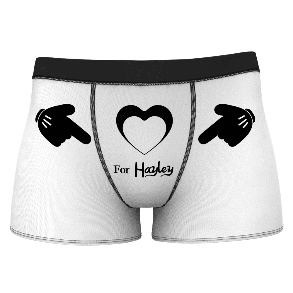 For Girlfriend Name Men's Shorts Boxer - MadeMineAU