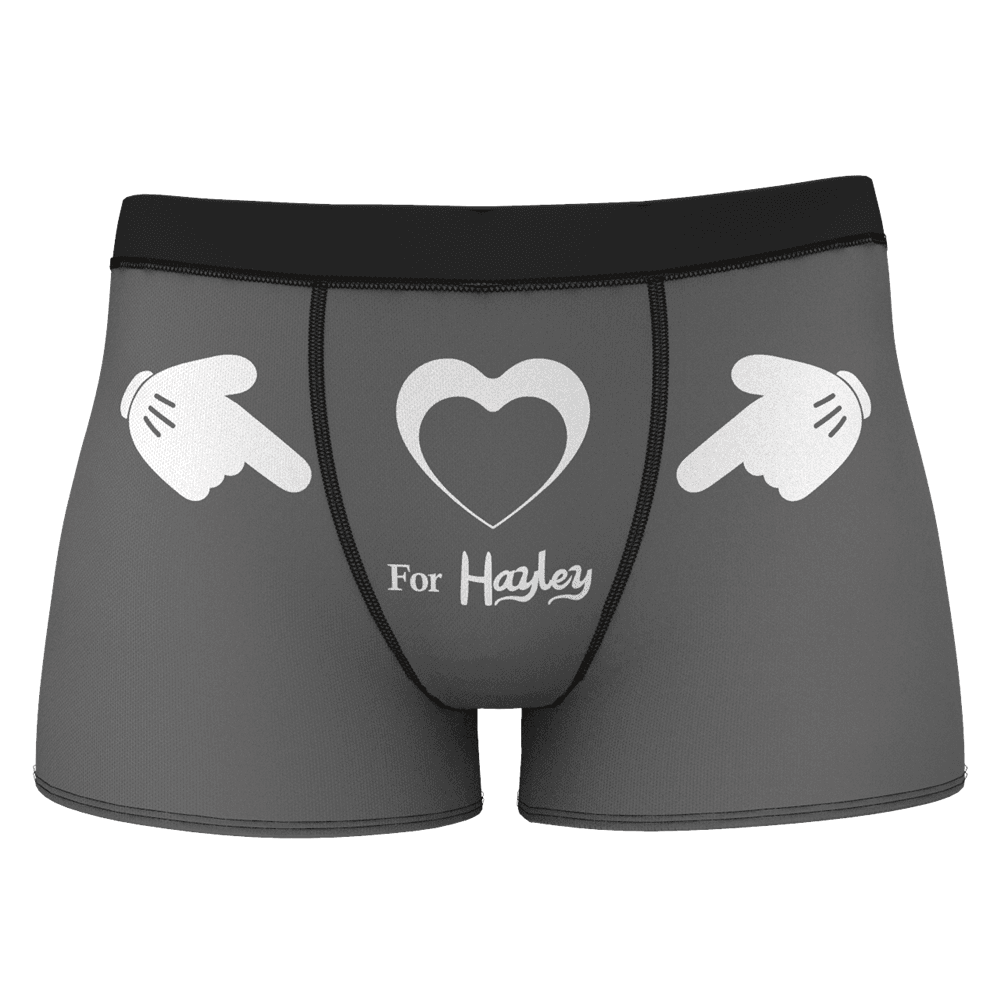 For Girlfriend Name Men's Shorts Boxer - MadeMineAU