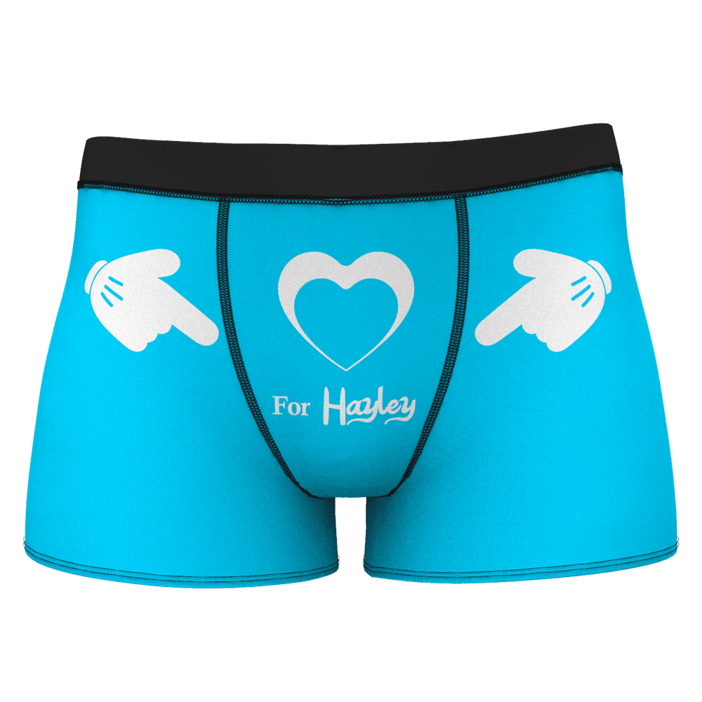 For Girlfriend Name Men's Shorts Boxer - MadeMineAU
