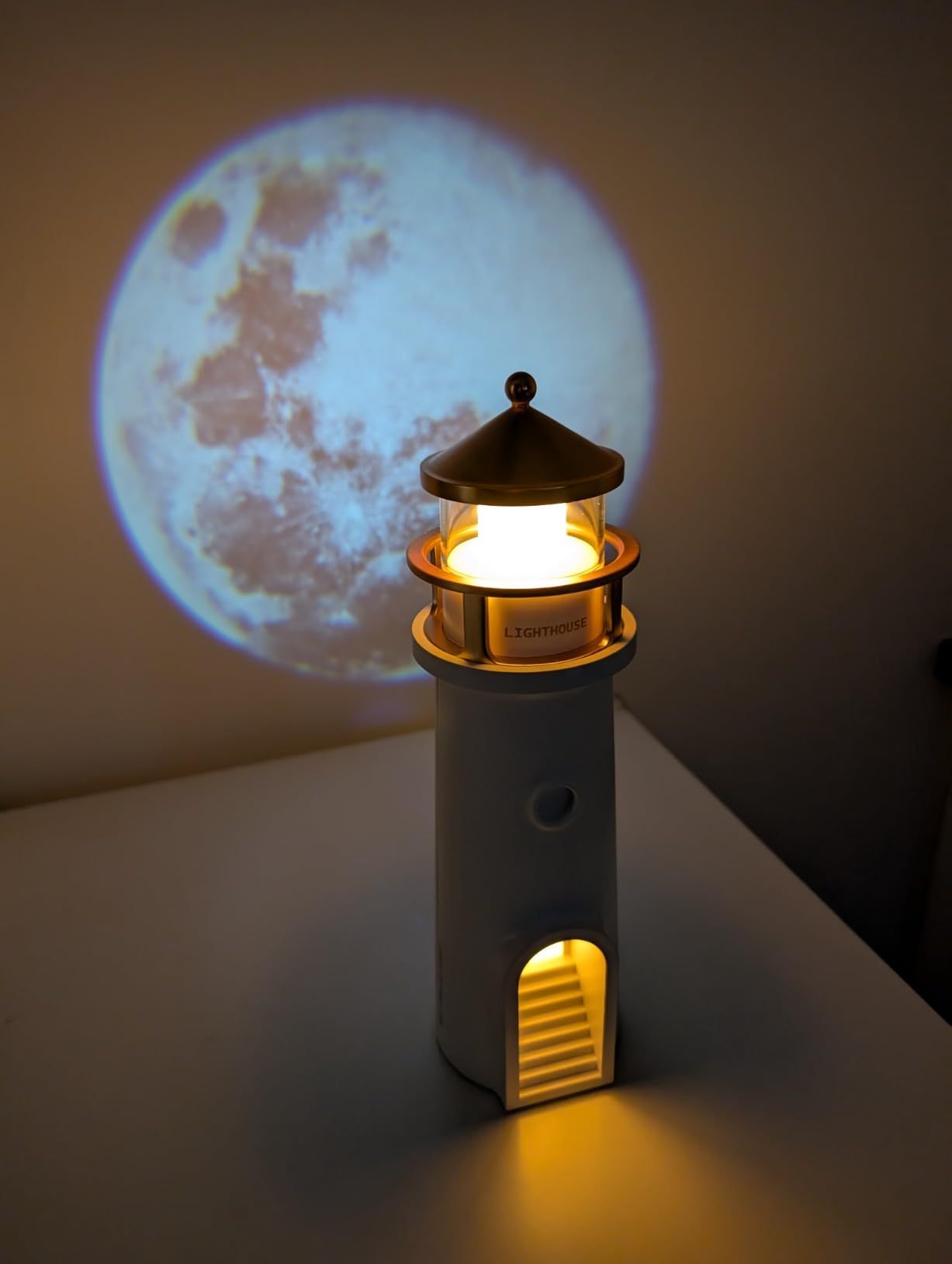 Lighthouse Luna Lamp