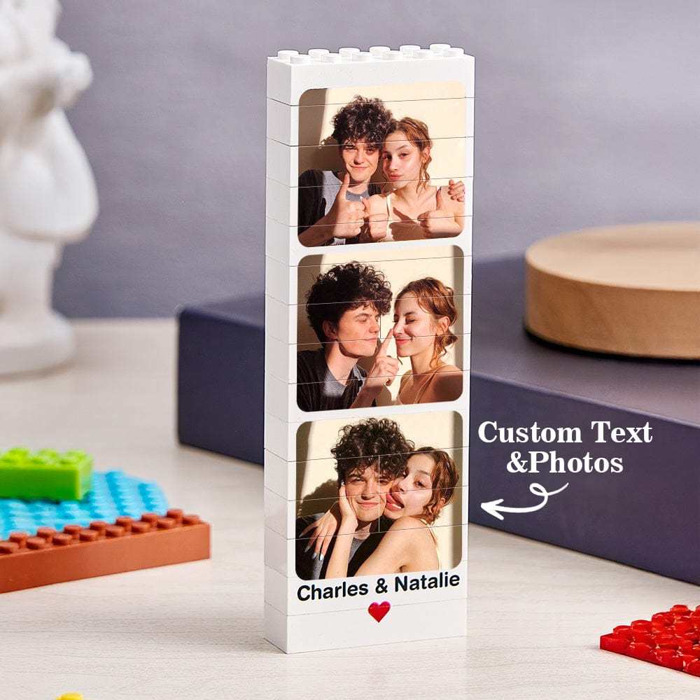 Personalized Photo Building Block Picture Brick Puzzle Gift for Lover - MyCustomBrickFigures