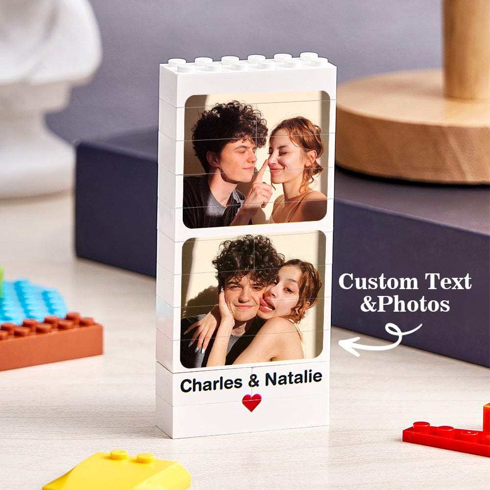 Personalized Photo Building Block Picture Brick Puzzle Gift for Lover - MyCustomBrickFigures