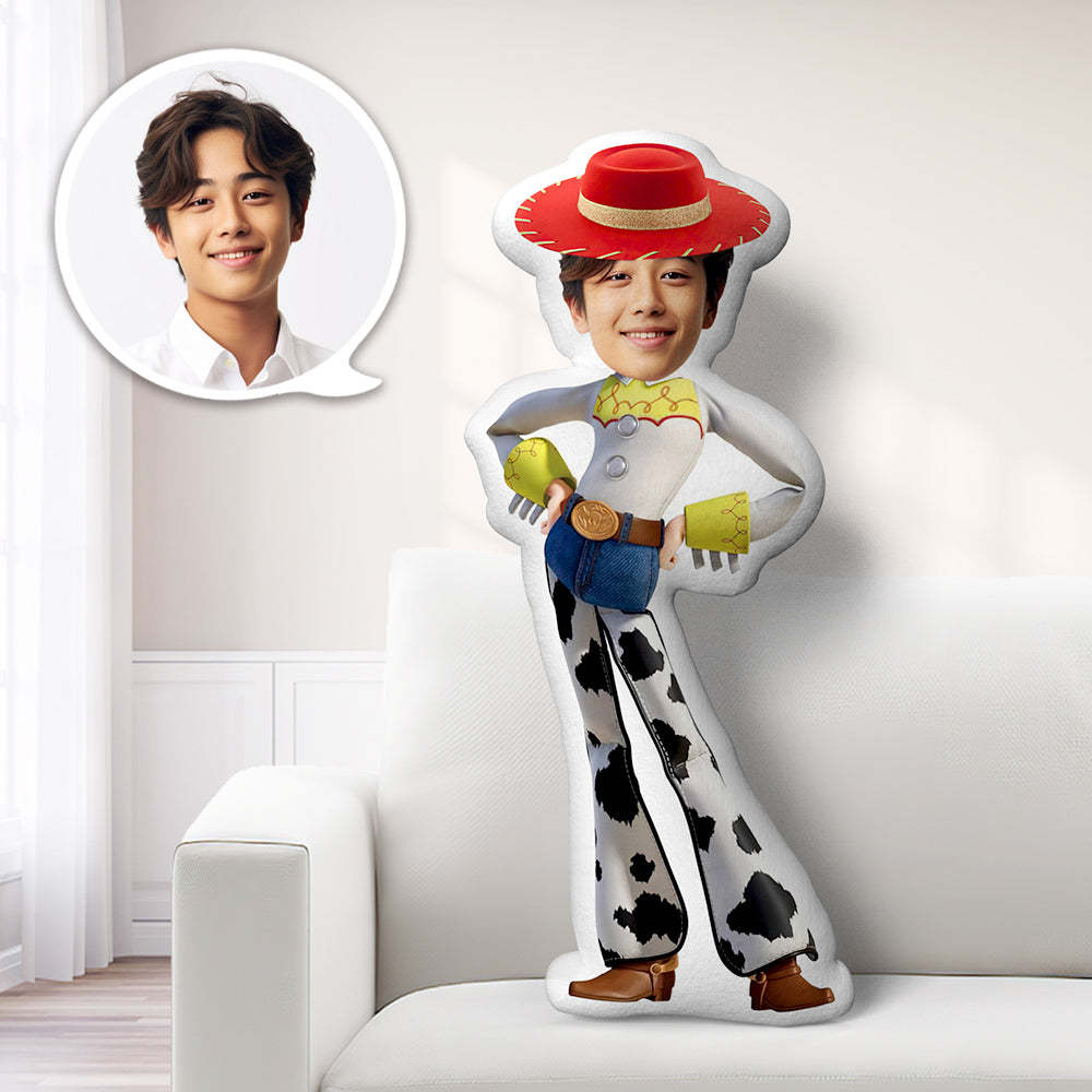 父の日の贈り物パーソナライズされた写真の顔の枕カスタムプリントコスチューム人形ミニマムユニークなギフトジェシートイストーリー