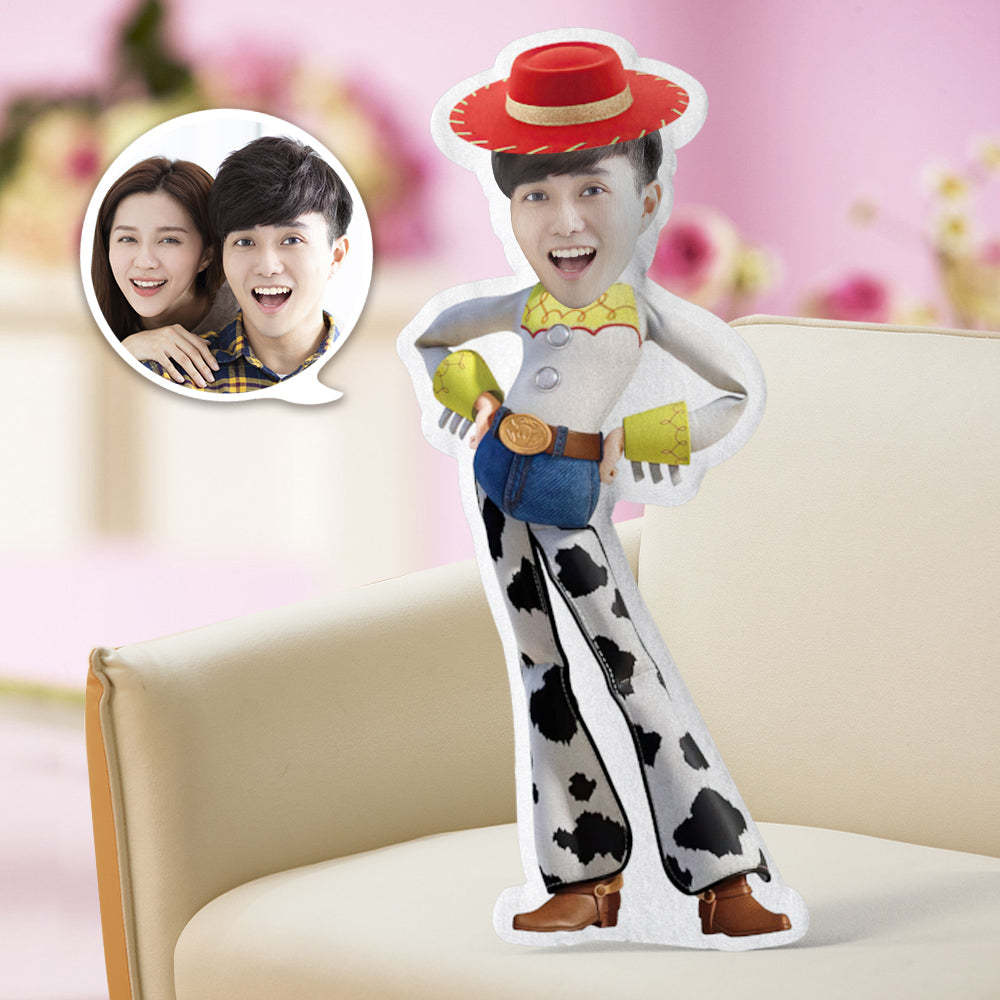 父の日の贈り物パーソナライズされた写真の顔の枕カスタムプリントコスチューム人形ミニマムユニークなギフトジェシートイストーリー