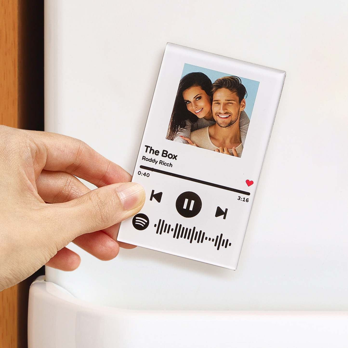 Nfc 音楽アクリル冷蔵庫用マグネットカスタム音楽曲冷蔵庫用マグネットは曲を再生できます -
