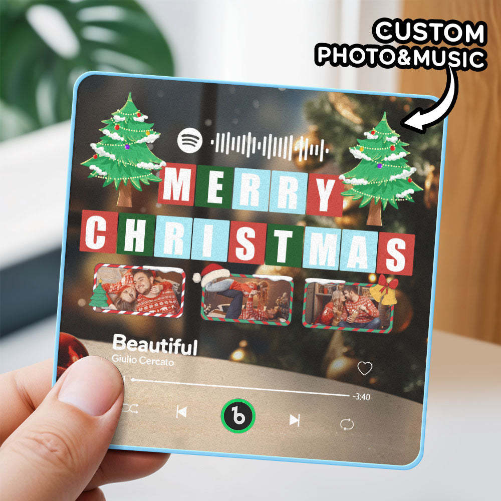 音楽冷蔵庫用マグネット クリスマス冷蔵庫用マグネット 音楽愛好家に最適 -