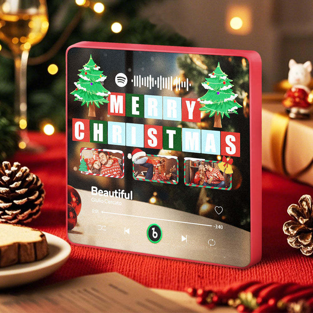 音楽冷蔵庫用マグネット クリスマス冷蔵庫用マグネット 音楽愛好家に最適 -