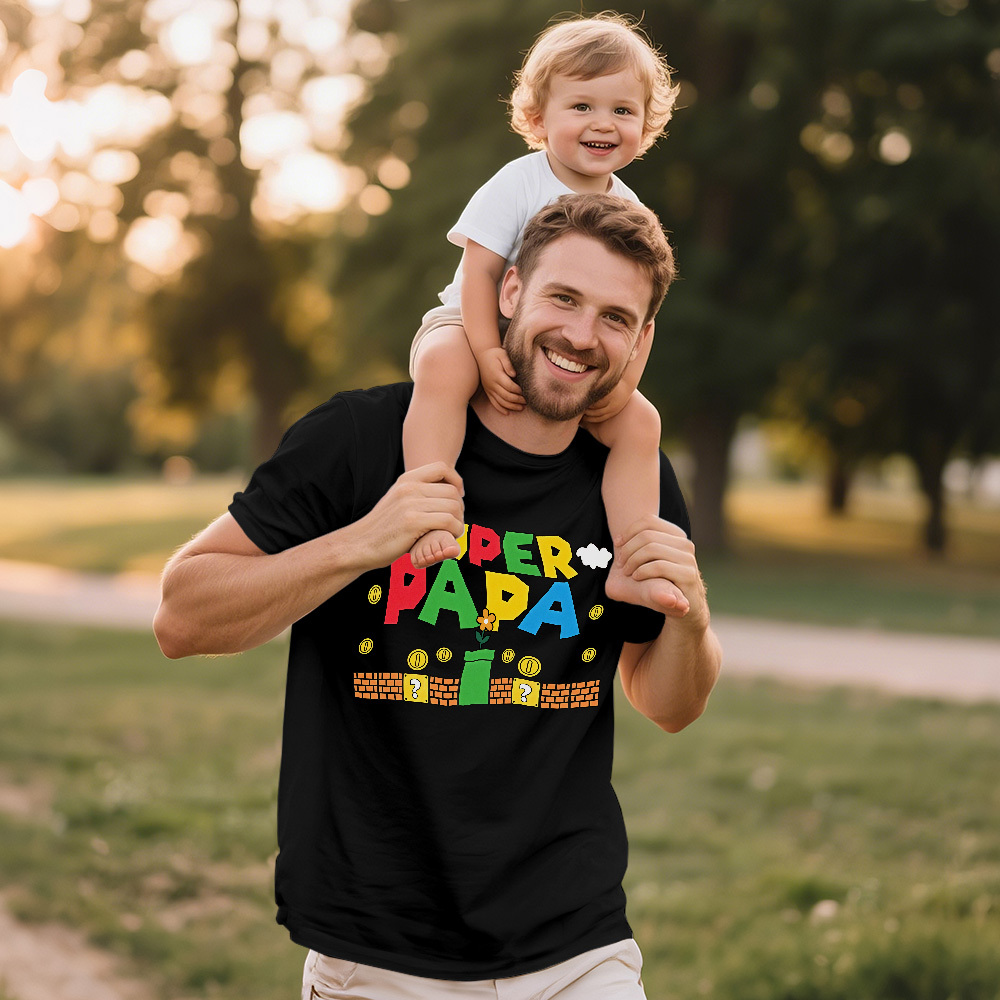 父へのギフトtシャツ パパへのギフトシャツ 父の日用パパシャツ