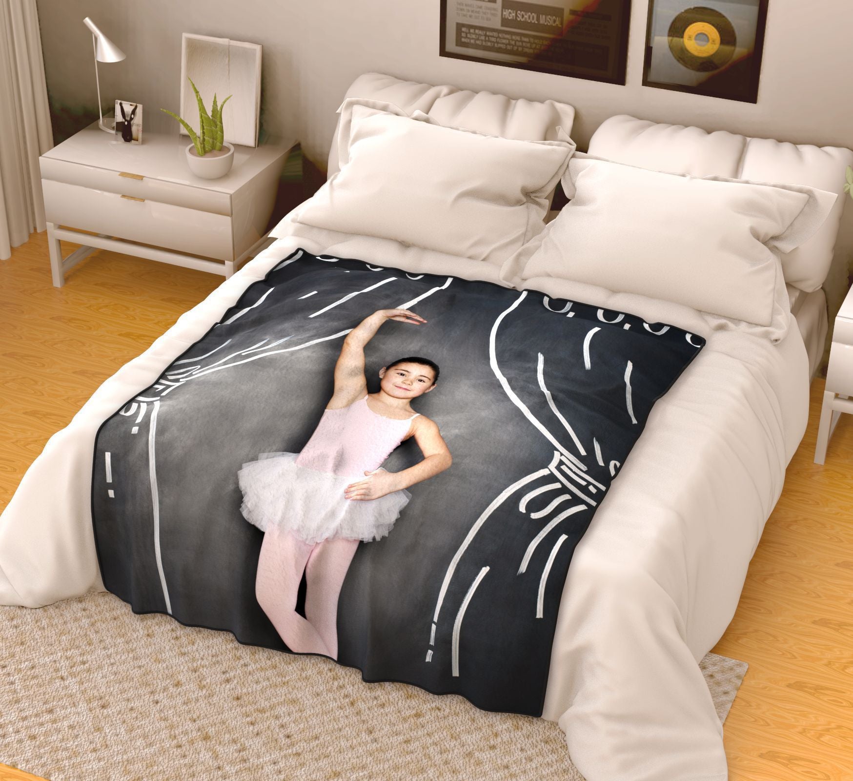 オーダーメイドタオルケット-写真入り名入れ可能な毛布誕生日プレゼント