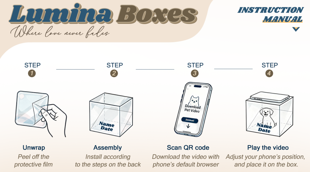 猫用ペットホログラフィックルミナボックス|高透過率ホログラフィック素材画像diyペットホログラフィックハウス -