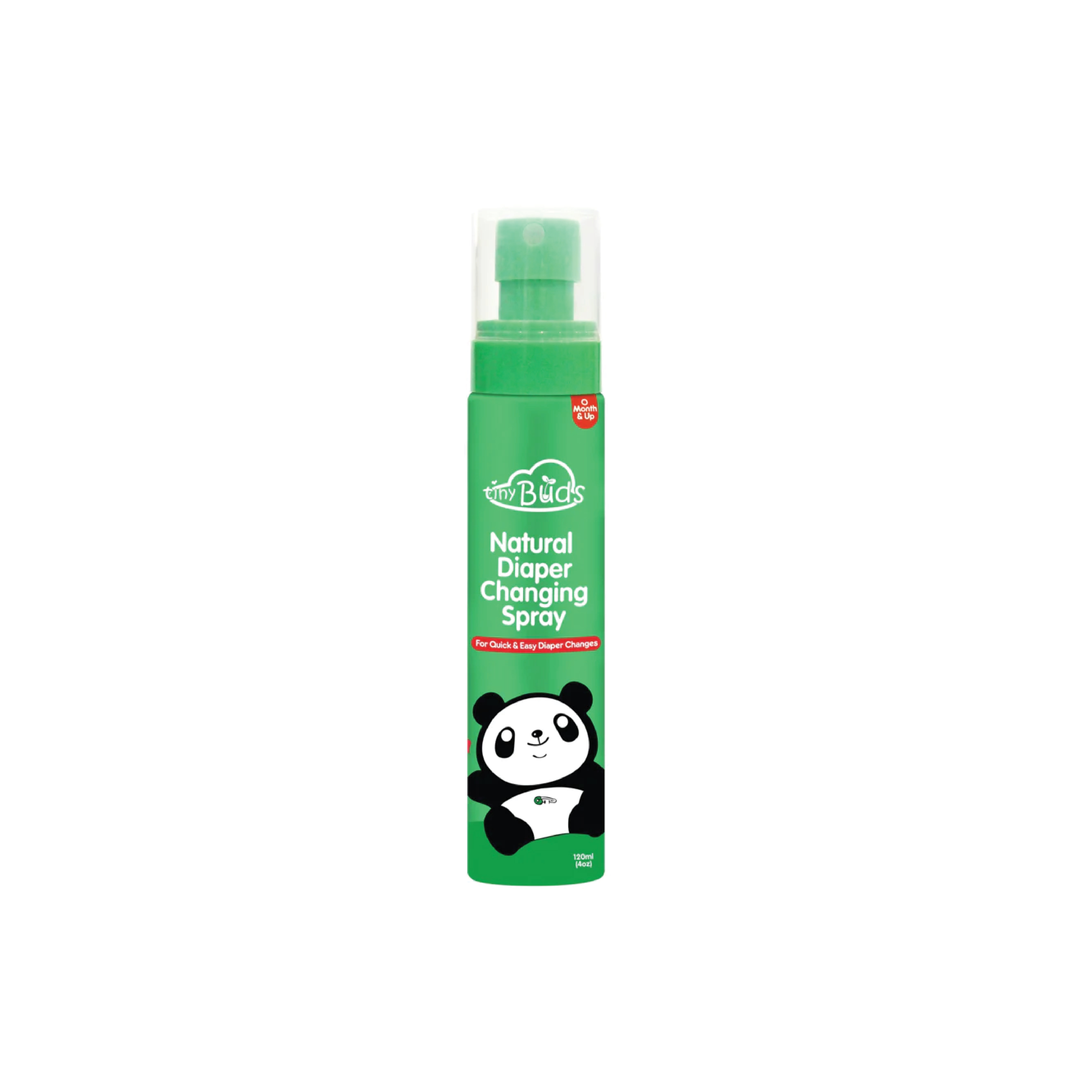 Tiny Buds Baby Naturals Tiny Buds Quick & Easy Natural Diaper Changing Spray (120ml)