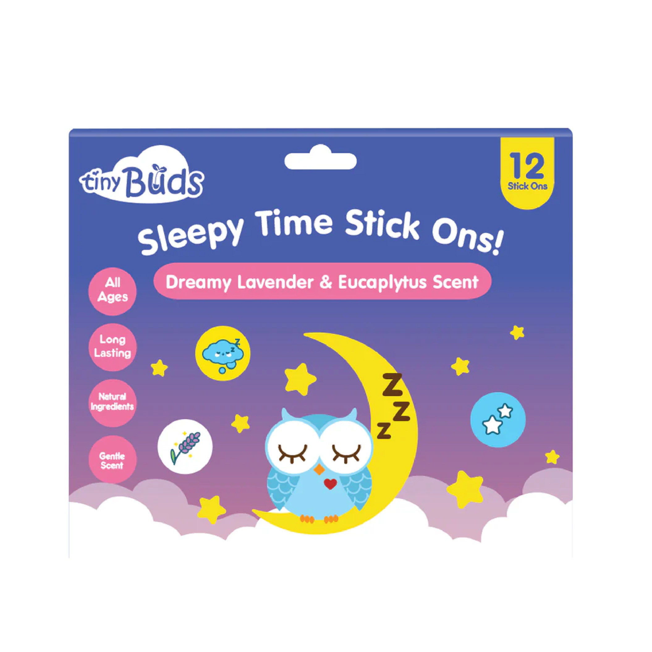 Tiny Buds Sleepy Time Stick Ons (12pcs)