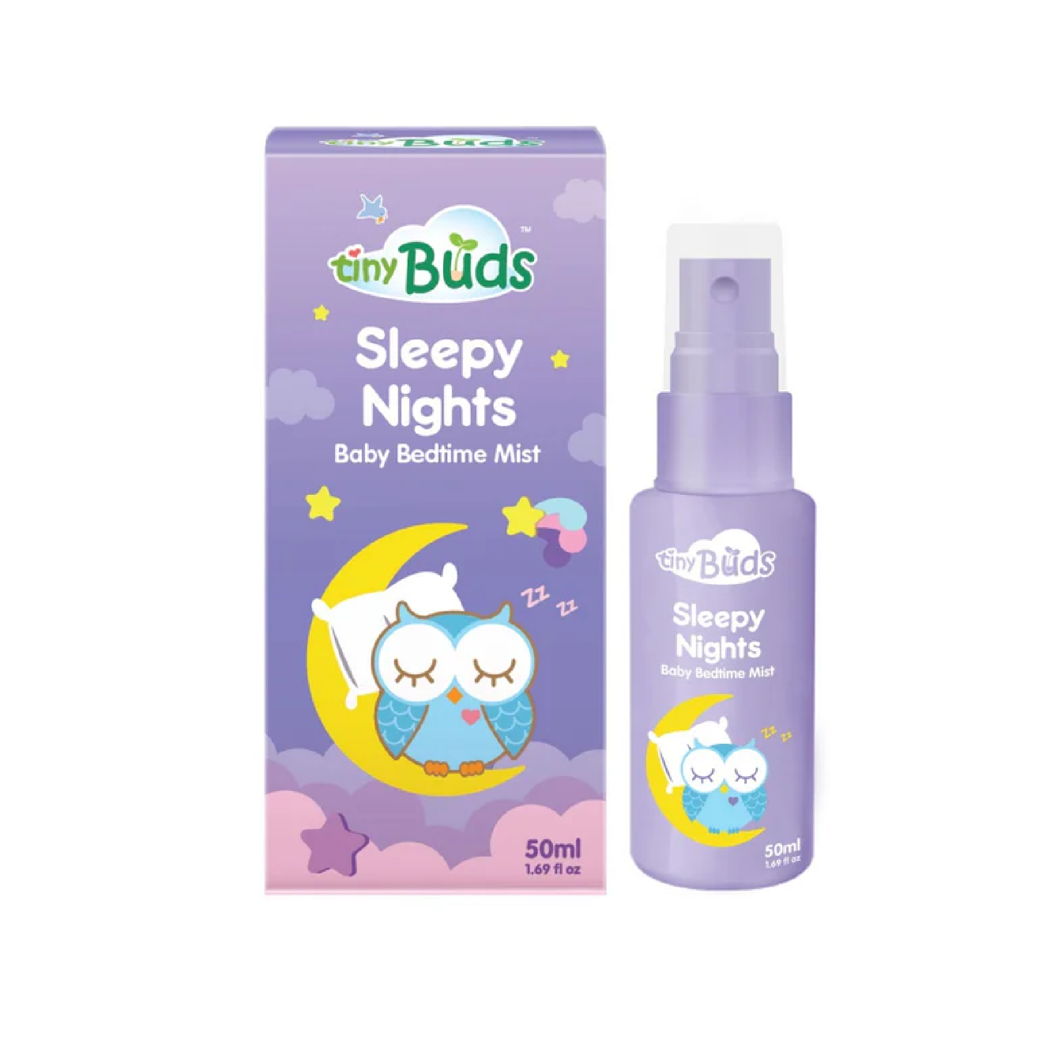 Tiny Buds Sleepy Nights Baby Bedtime Mist Fabric Spray