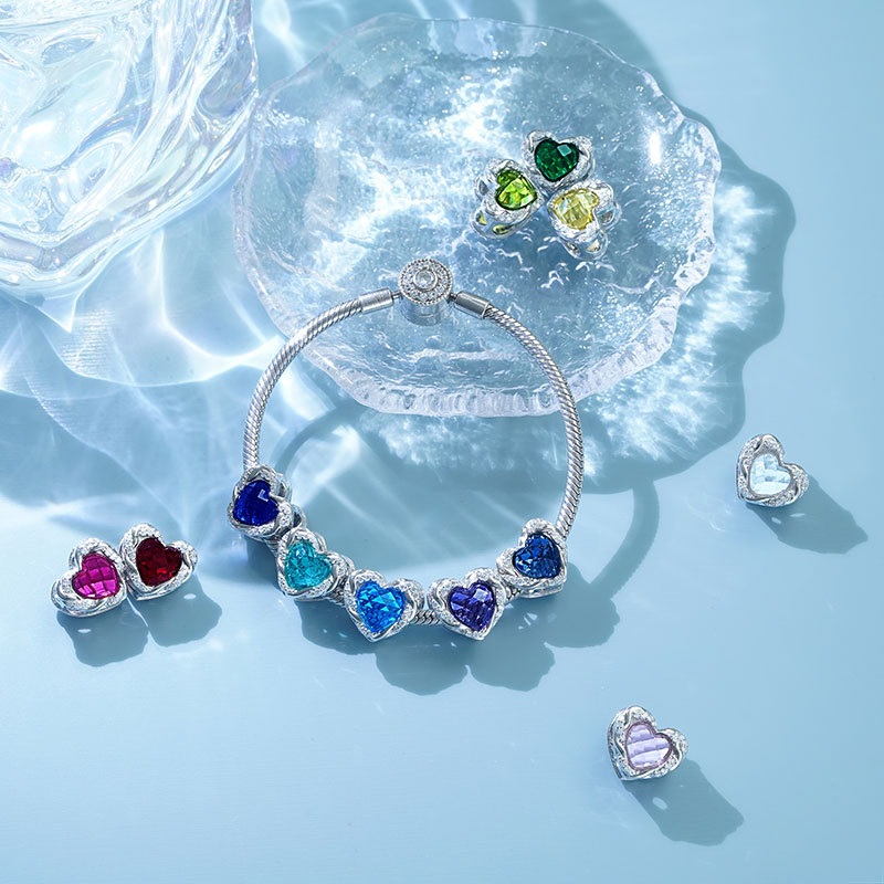 เสน่ห์หินประจำเดือนเกิดรูปหัวใจ image number 4