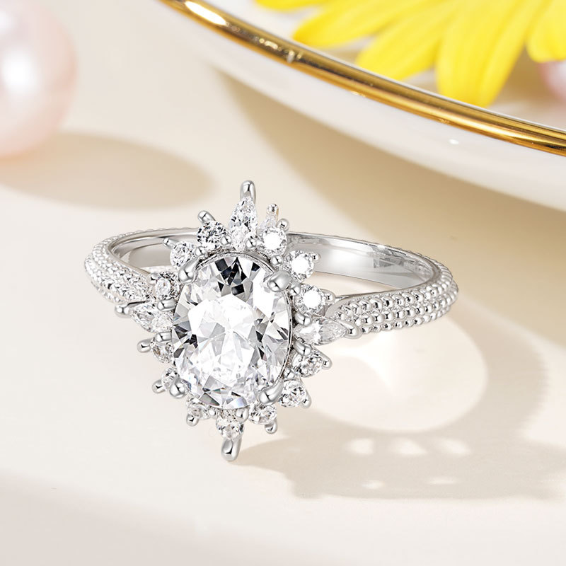 แหวนสัญญารูปไข่ image number 3