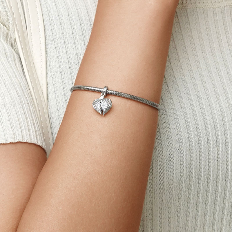 จี้หัวใจสลักได้ image number 4