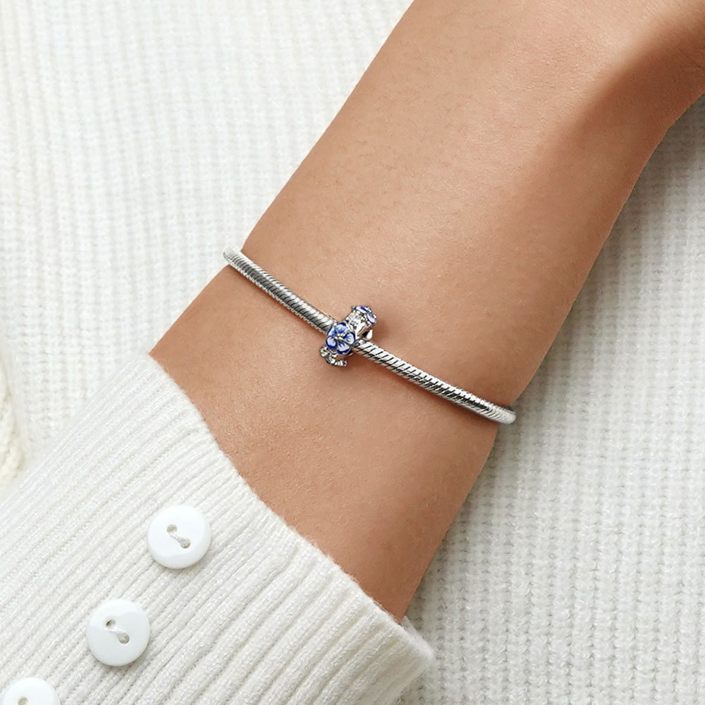 

ที่กั้นดอกไม้สีฟ้า image number 4