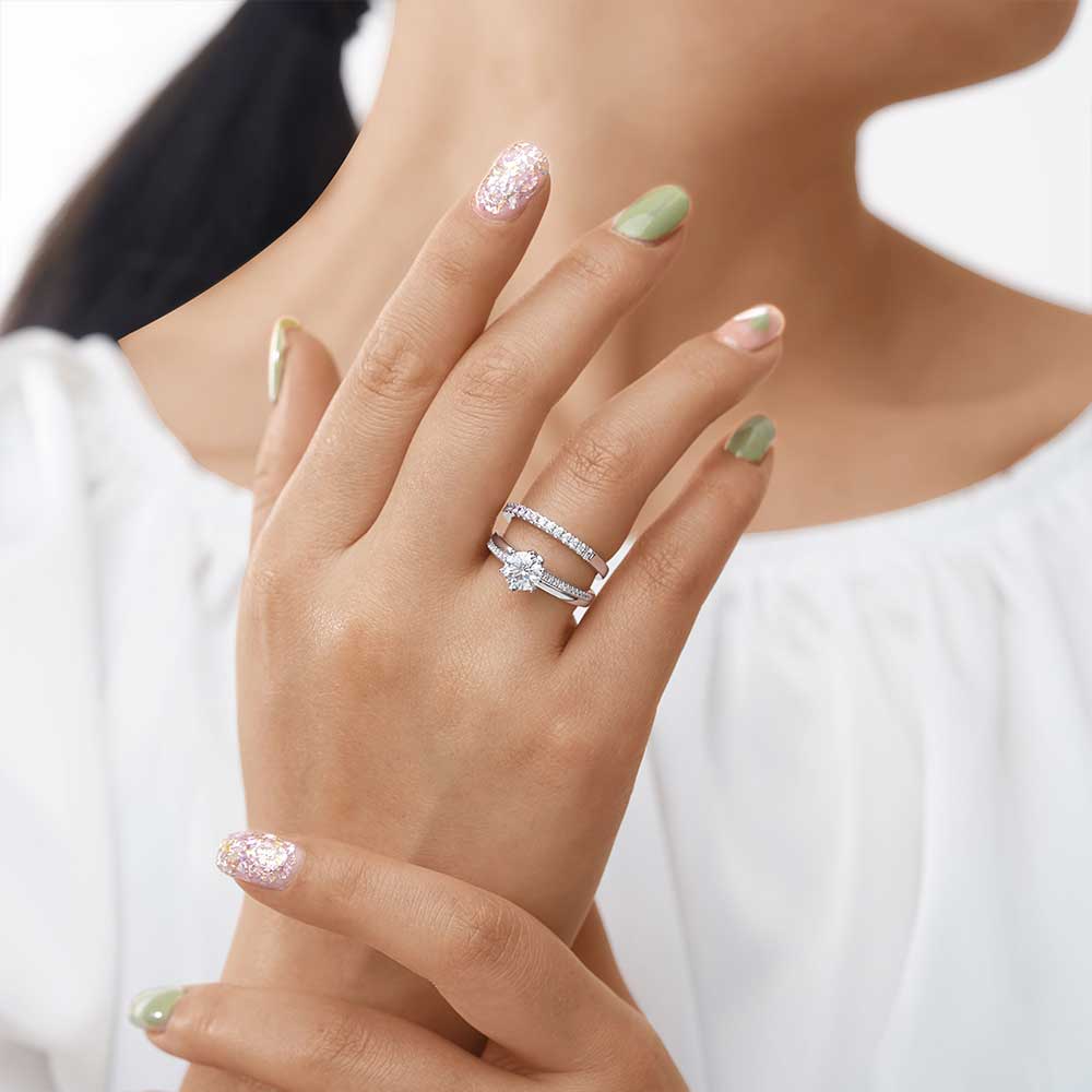 ชุดแหวนทรงกลมใส image number 3