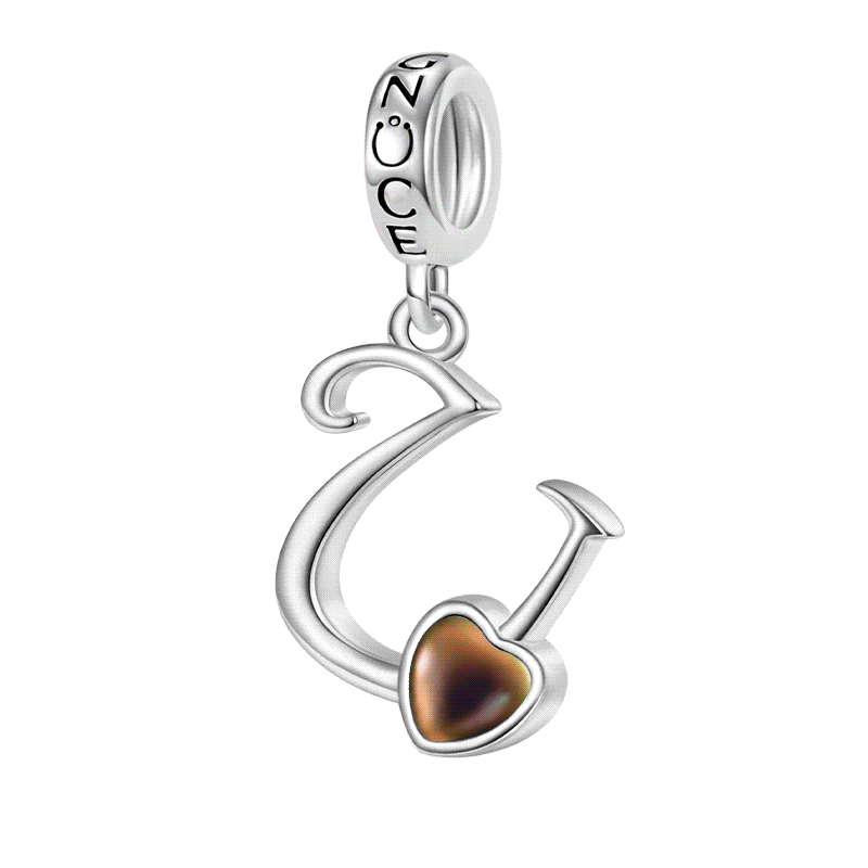 Initial Letter Mood Pendant image number 0