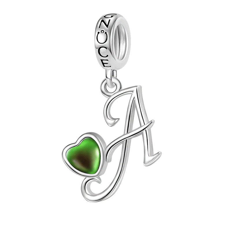 Initial Letter Mood Pendant image number 0