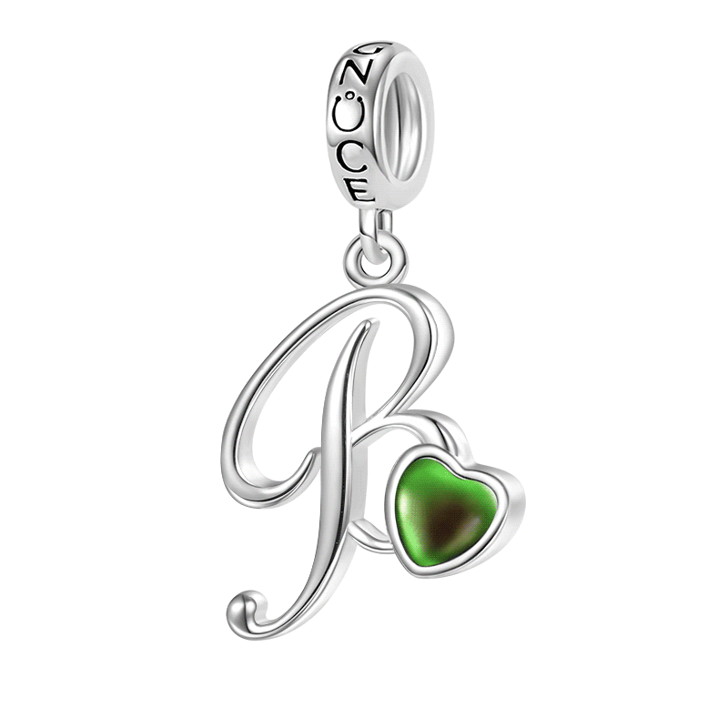 Initial Letter Mood Pendant image number 0