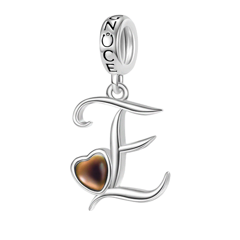 Initial Letter Mood Pendant image number 0