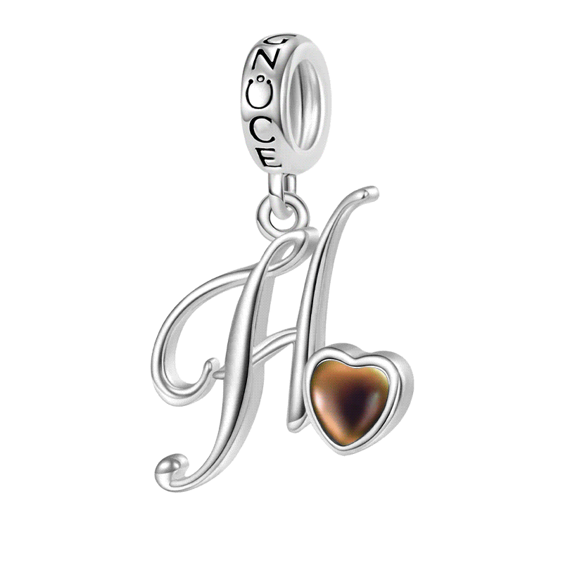 Initial Letter Mood Pendant image number 0
