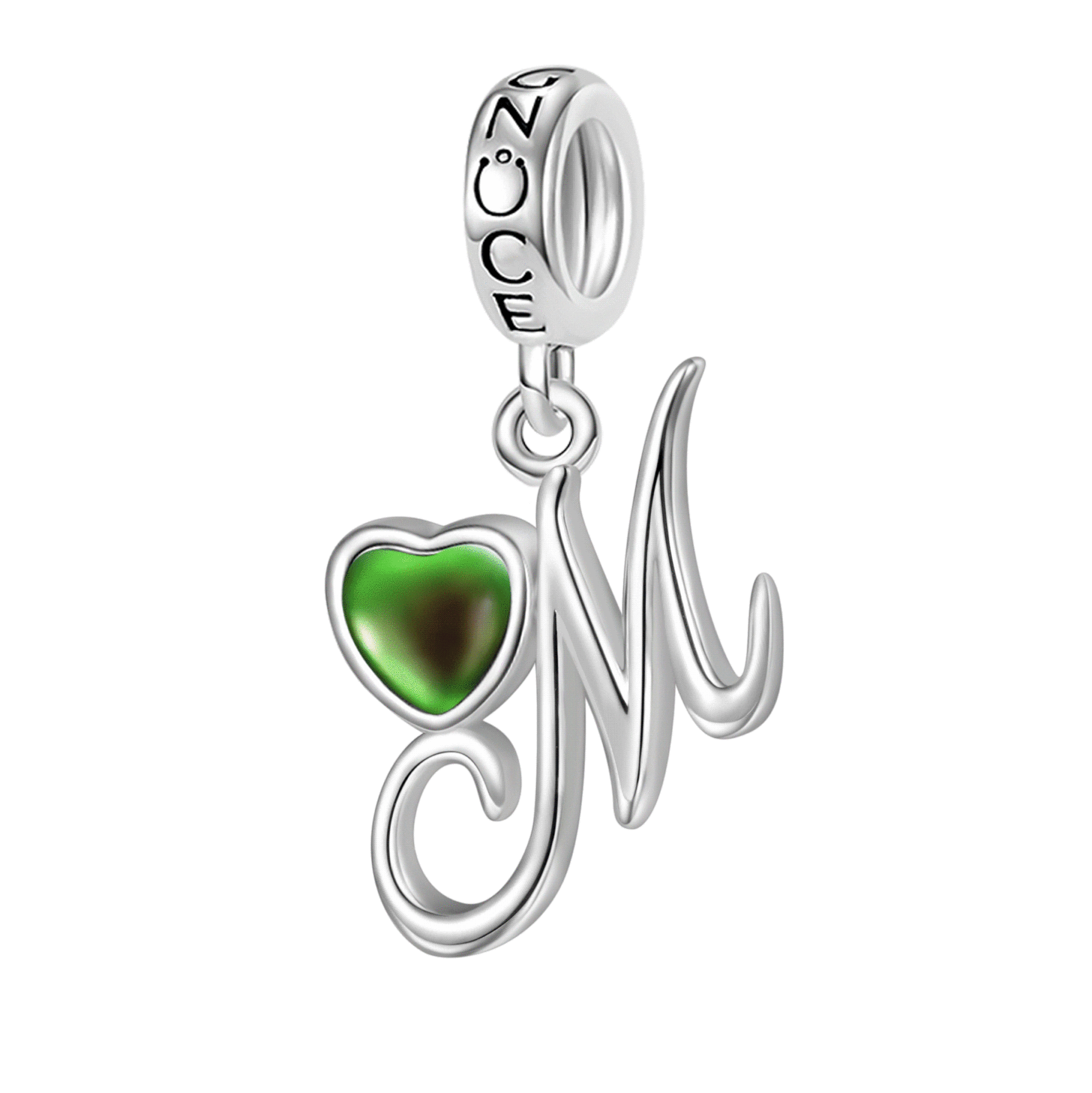 Initial Letter Mood Pendant image number 0