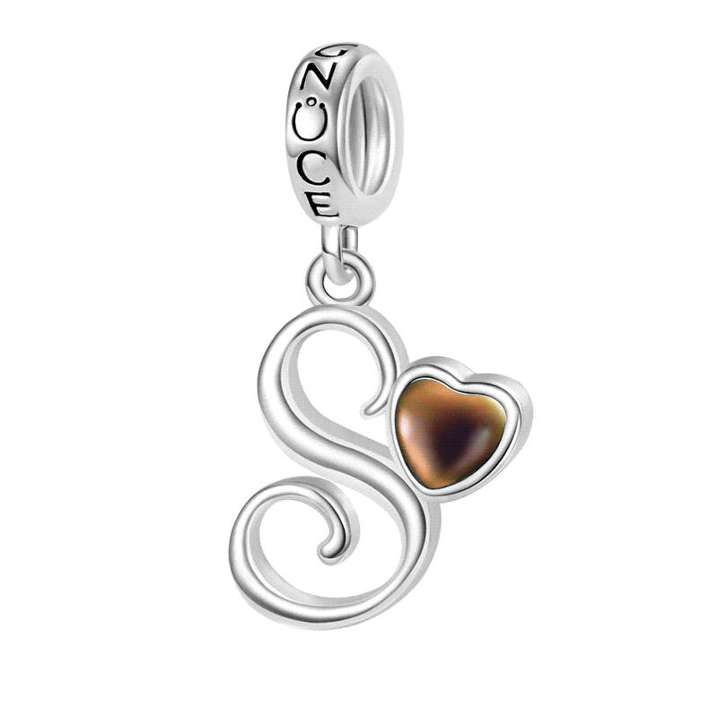 Initial Letter Mood Pendant image number 0