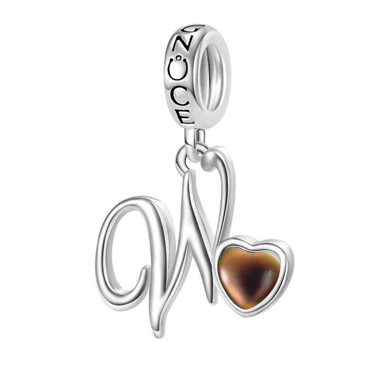 Initial Letter Mood Pendant image number 0