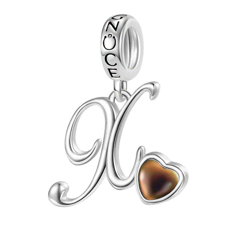 Initial Letter Mood Pendant image number 0