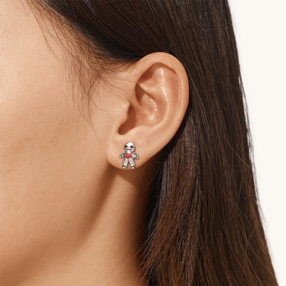 ต่างหูตุ๊กตาวูดู image number 3