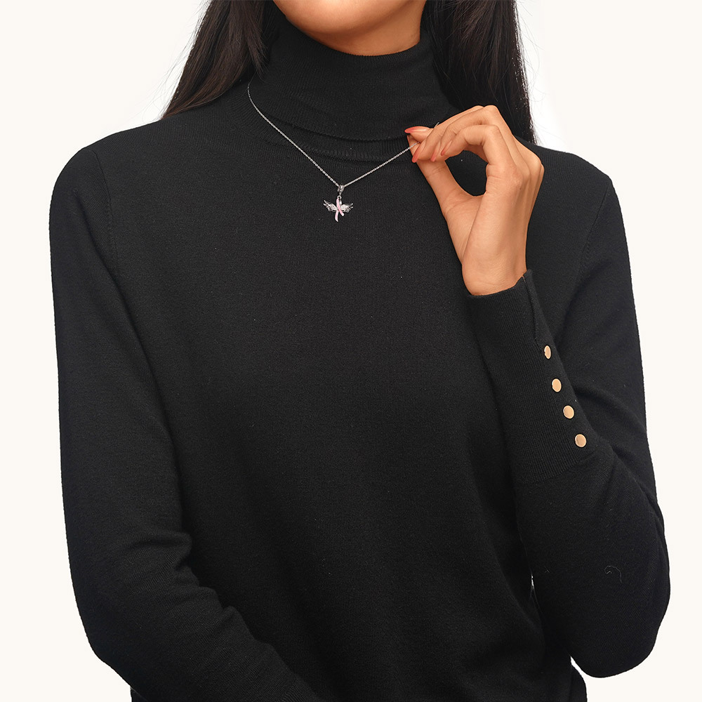 จี้รณรงค์ให้ตระหนักถึงมะเร็งเต้านม image number 5