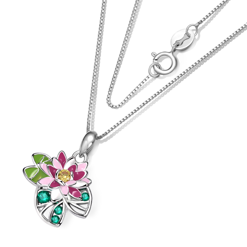 สร้อยคอดอกบัว image number 1