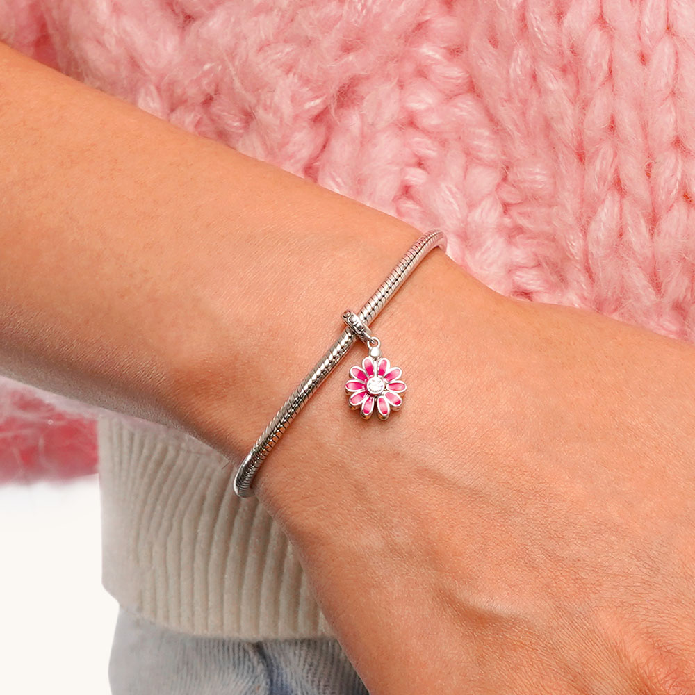 จี้ดอกเดซี่ที่สามารถสลักได้ image number 5