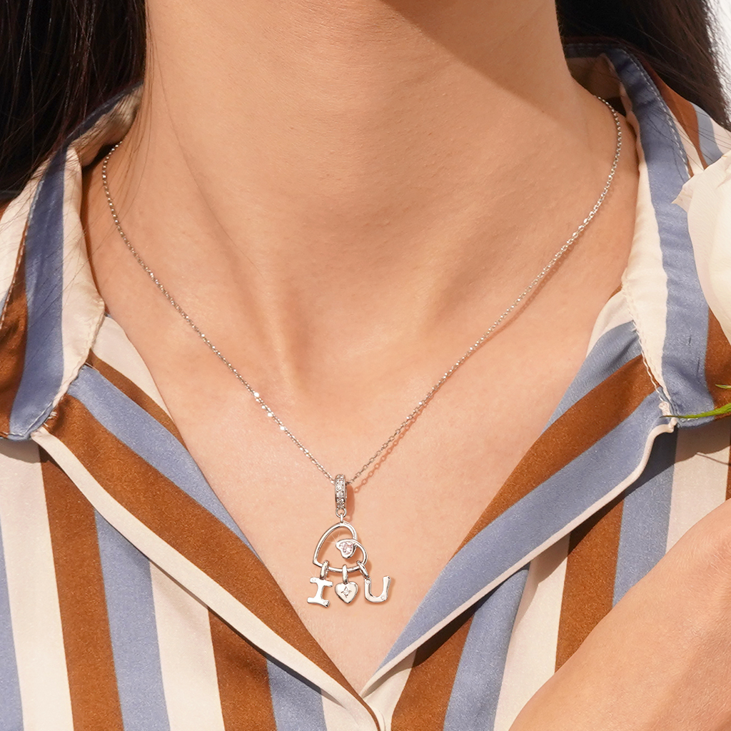 จี้รูปหัวใจจดหมายรัก Valentine image number 3