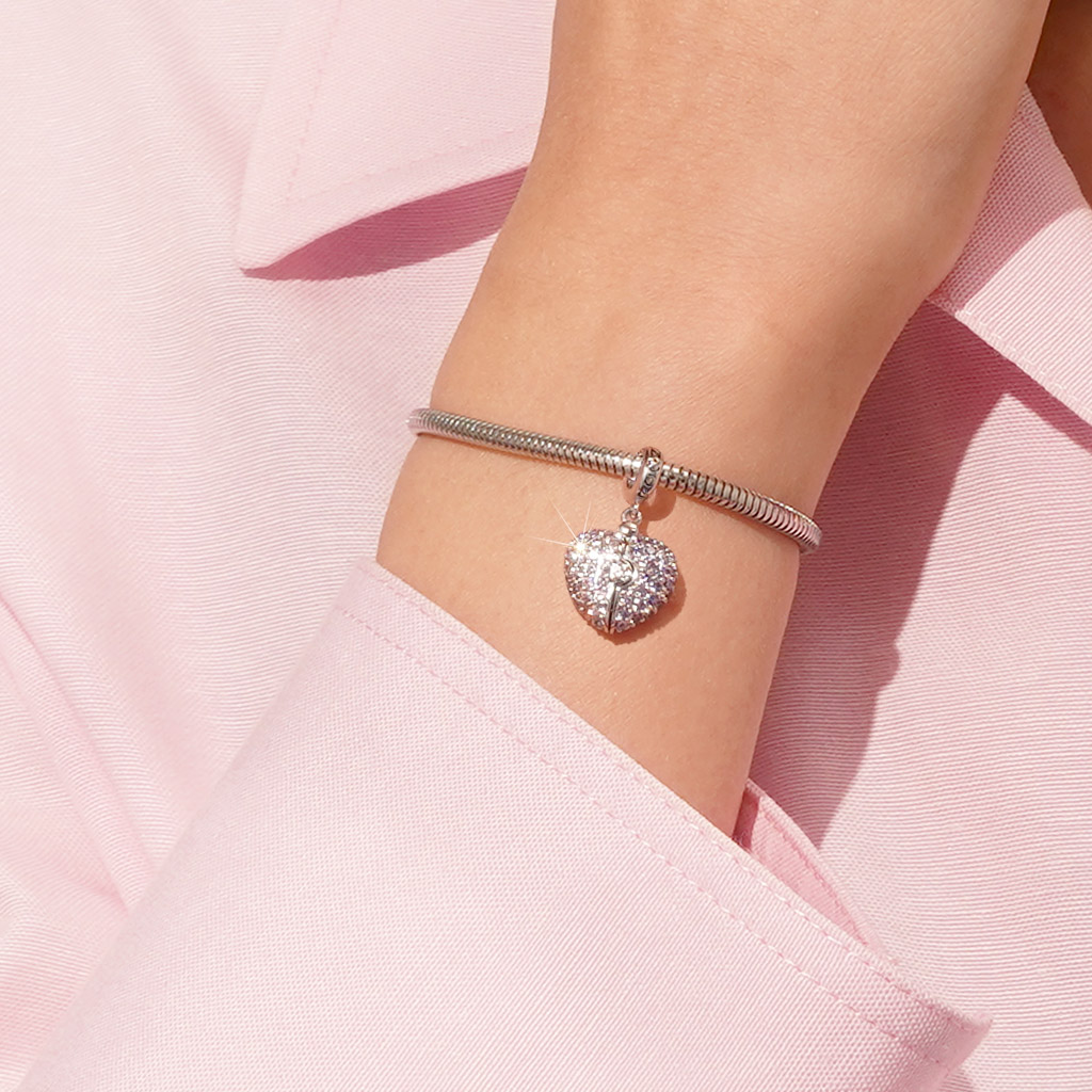 จี้รูปหัวใจเรืองแสงในที่มืด image number 6