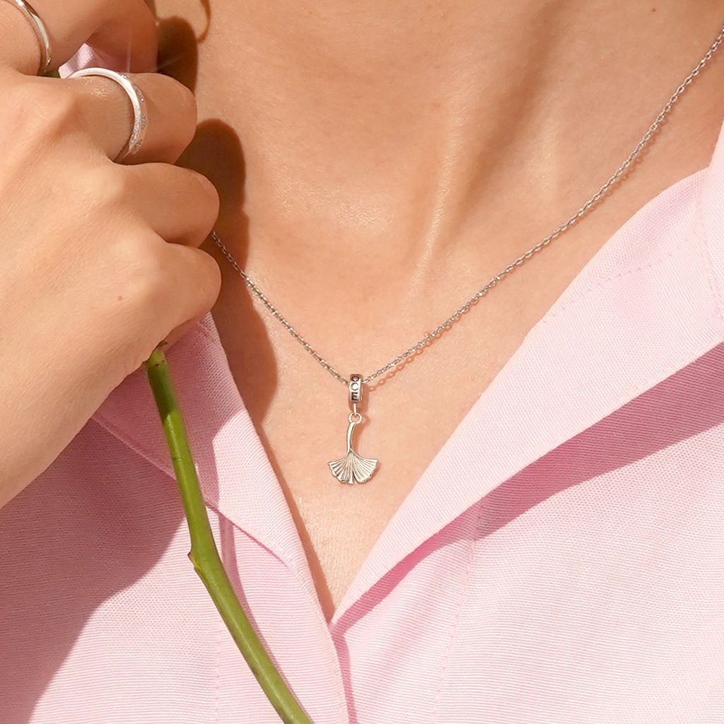 จี้ใบแปะก๊วย image number 3