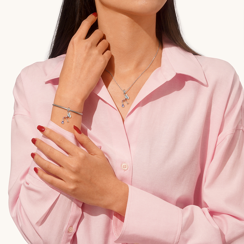 จี้ผีเสื้อค็อกเทล image number 3