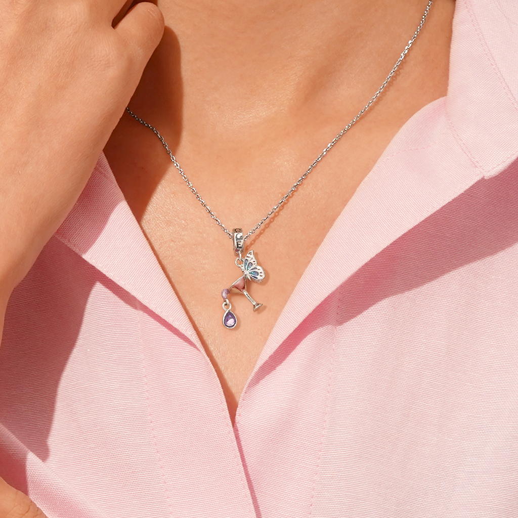 จี้ผีเสื้อค็อกเทล image number 4