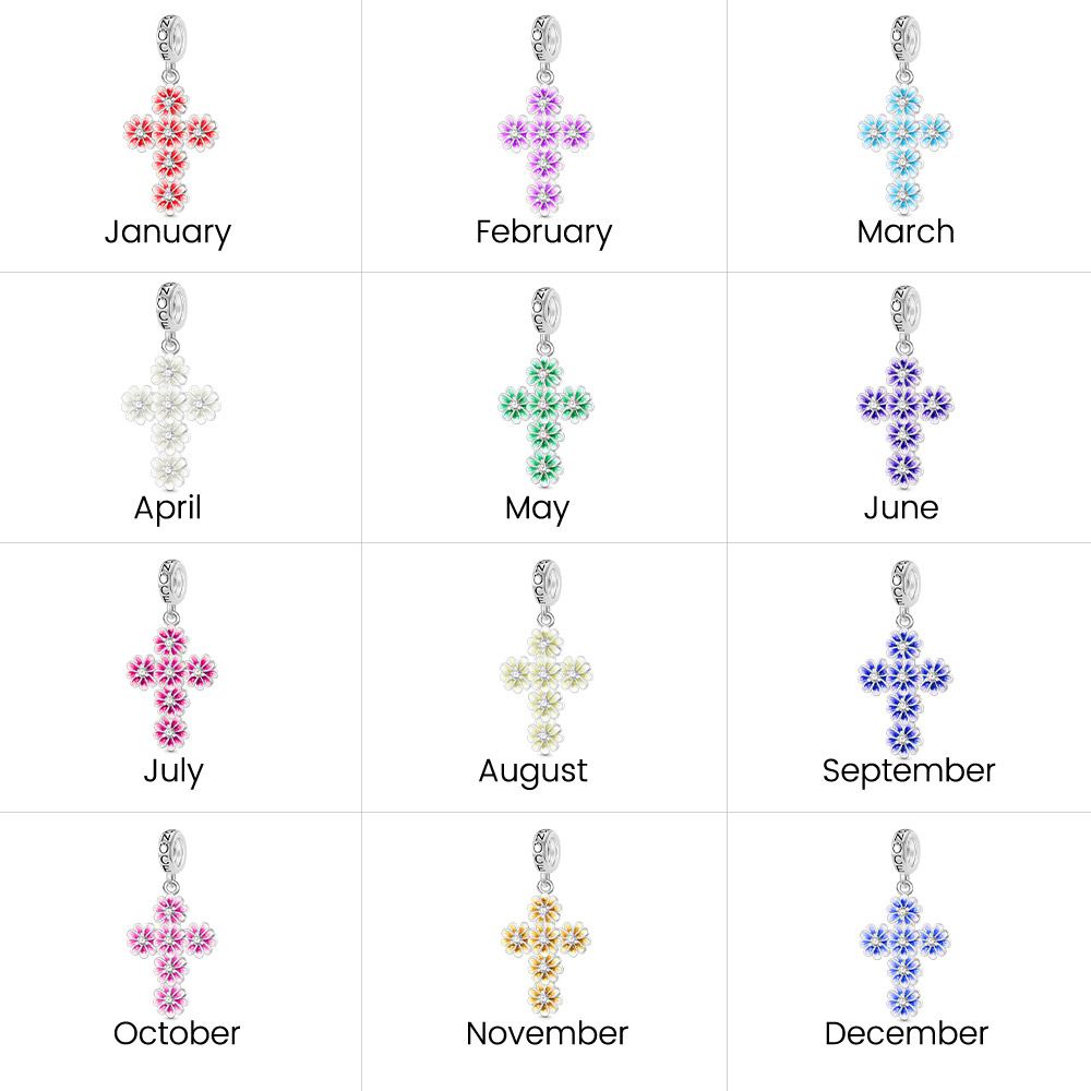 จี้กางเขนดอกเดซี่ image number 6