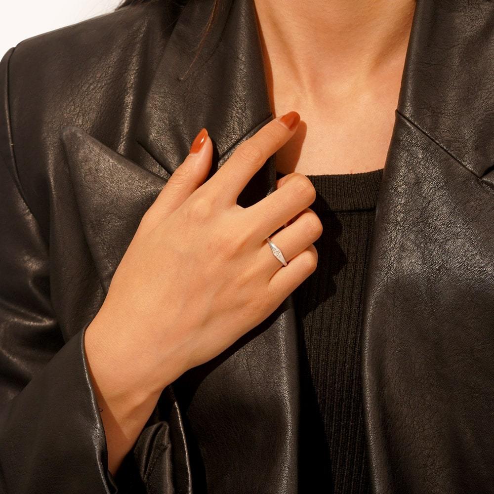 แหวนอักษรเดี่ยว image number 3