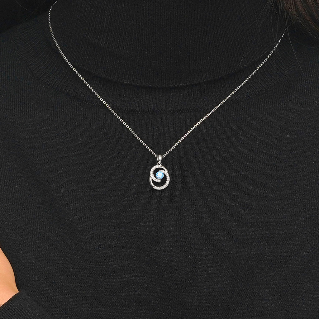 สร้อยคอทรงกลมหัวใจแห่งมหาสมุทร image number 5